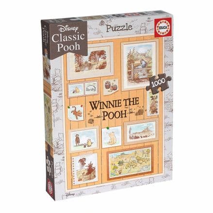 Educa Winnie the Pooh Photoframe 1000 Piece Jigsaw Puzzle