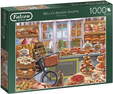 Falcon Deluxe Bella’s Bakery Shoppe 1000 Piece Jigsaw Puzzle