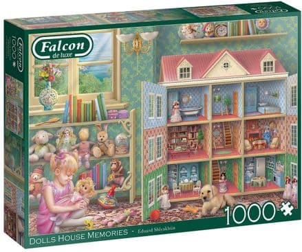 Falcon Deluxe Dolls House Memories 1000 Piece Jigsaw Puzzle