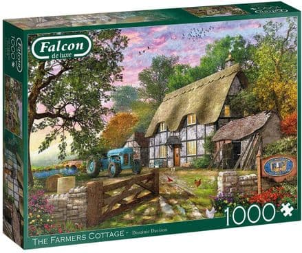 Falcon Deluxe The Farmers Cottage 1000 Piece Jigsaw Puzzle