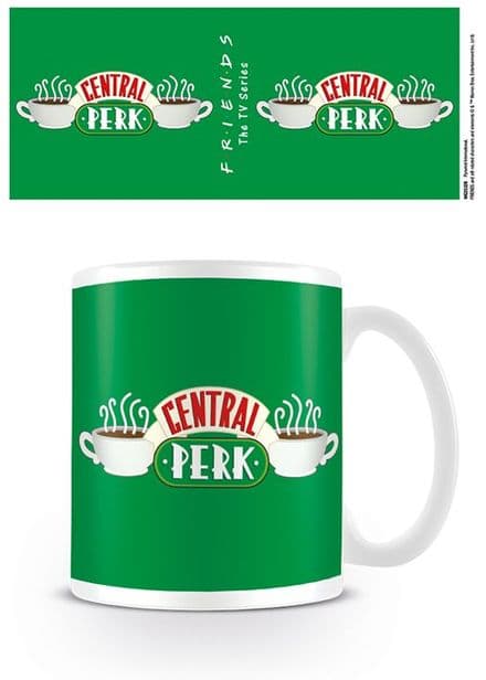 Friends  Green "Central Perk" Ceramic Mug