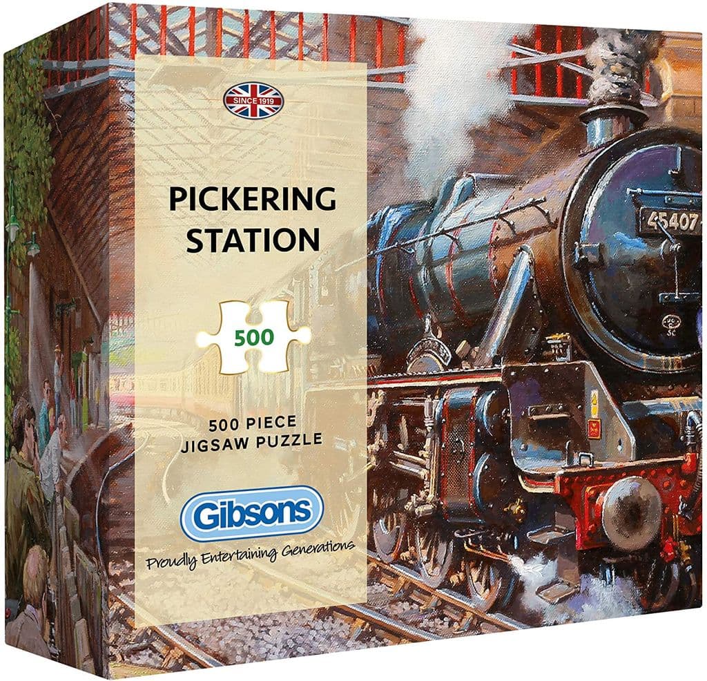 Gibsons Pickering Station 1000 Piece Jigsaw Puzzle 