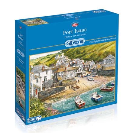 Gibsons  Port Isaac 500 Piece Jigsaw Puzzle