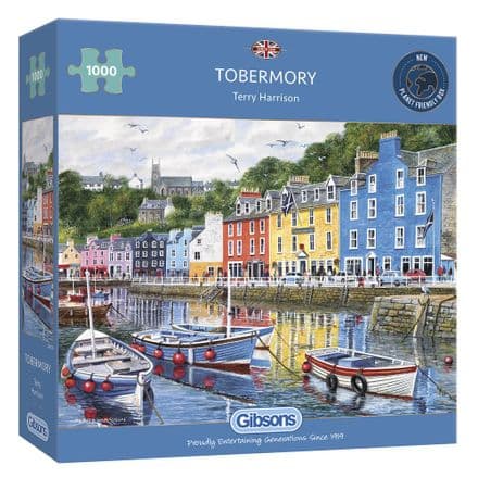 Gibsons  Tobermory 1000 Piece Jigsaw Puzzle