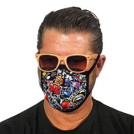 Graffiti Trendy Face Mask