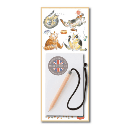 Happy Cats Magnetic Notepad