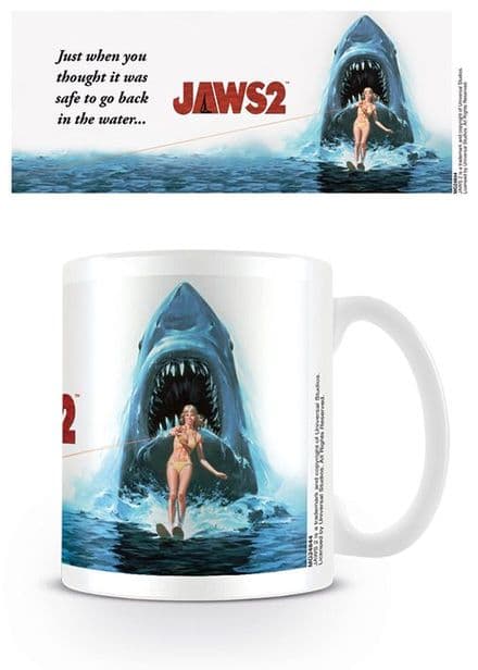 Jaws 2 Poster Coffee Mug
