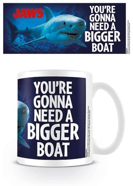 Jaws You're Gonna Need A Bigger Boat Coffee Mug