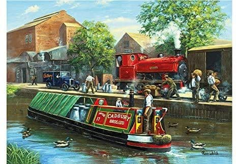 Kevin Walsh 1000 Piece Nostalgia Collection Jigsaw Puzzle - Canal Transport