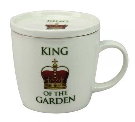 King of the Garden Fine China Mug With Coaster