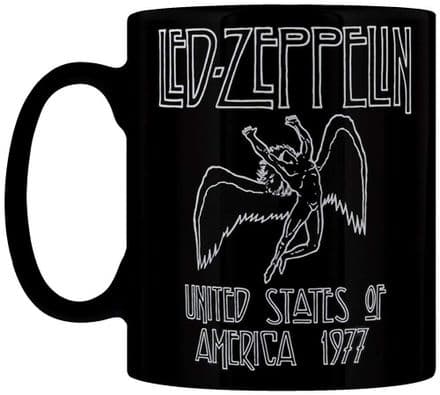 Led Zeppelin United States Of America 1977 Mug