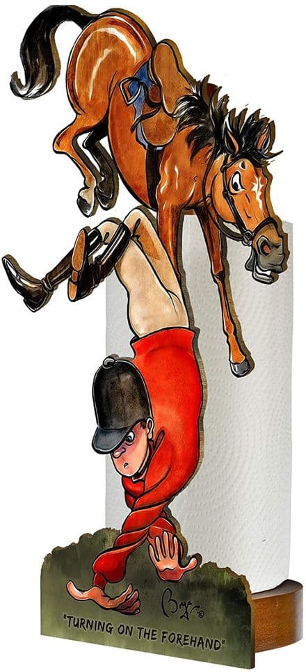 Looprints Equestrian Spare Toilet/Kitchen Roll Holder