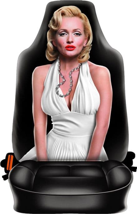 Marilyn Novelty Front Car Seat Back Cover