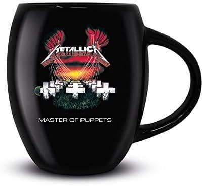 Metallica Master Of Puppets Oval Mug