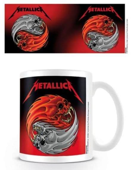 Metallica Yin & Yang  Ceramic Mug