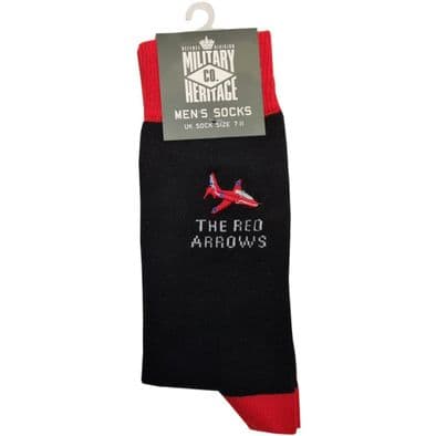 Military Heritage Red Arrow Socks UK Size 7 - 11