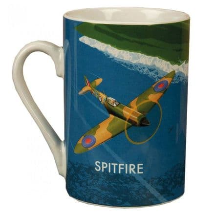 Military Heritage Spitfire Ceramic Mug 375ml