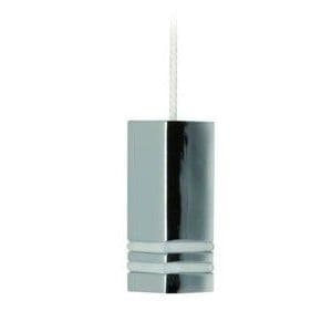 Miller Chrome Short Square Light Pull with Cord