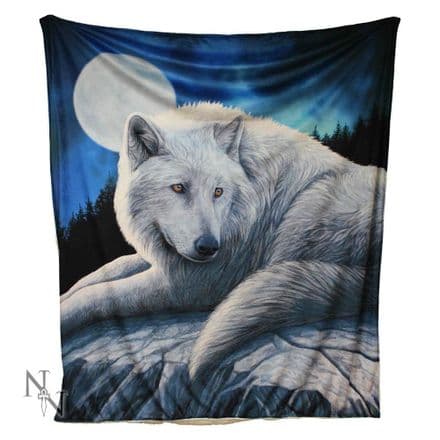 Nemesis Now Lisa Parker Guardian of the North Fleece Throw / Blanket