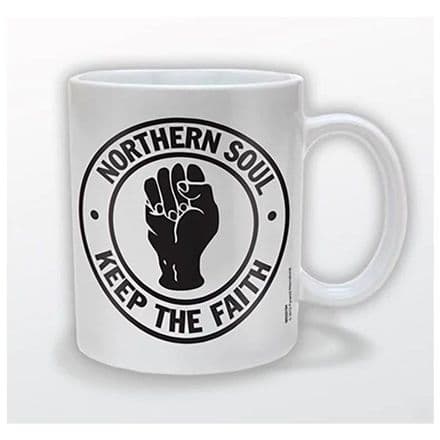 Northern Soul Keep The Faith Ceramic Mug