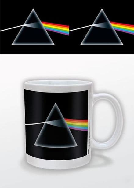 Pink Floyd Dark Side Of The Moon White Mug