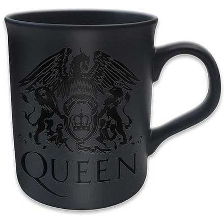 Queen Boxed Premium Mug Crest with Black Matt Finish