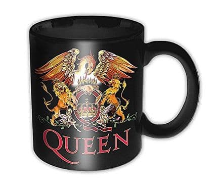 Queen Boxed Standard Mug: Classic Crest