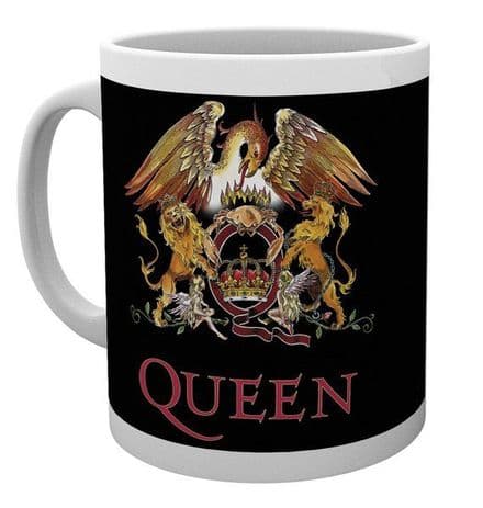 Queen Colour Crest  Ceramic Mug
