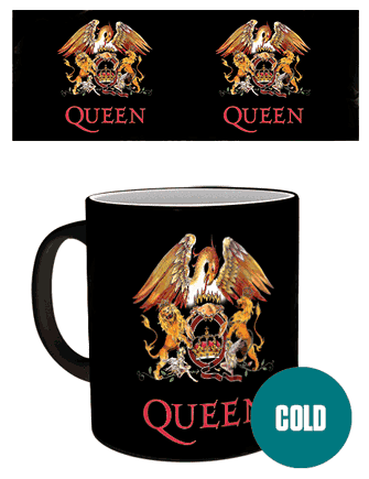 Queen Crest Heat Change Ceramic Mug