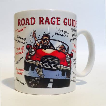 Road Rage Guide Ceramic Mug