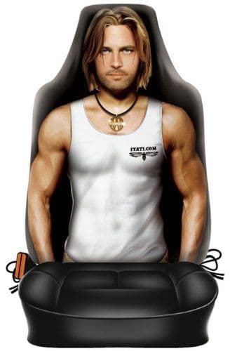 Sexy Boy Novelty Front Car Seat Back Cover