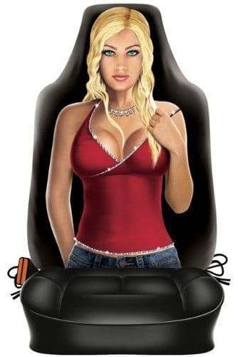 Sexy Girl Novelty Front Car Seat Back Cover