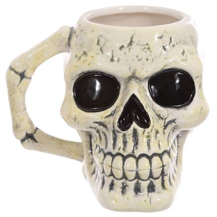 Skull Shaped Ceramic Mug