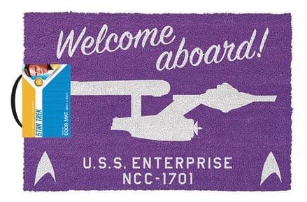 Star Trek (Welcome Aboard!) Doormat