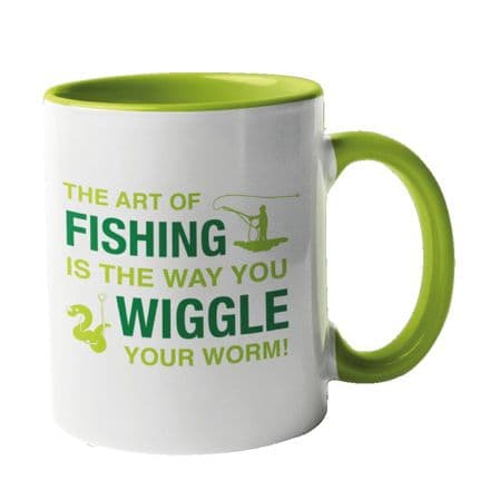 The Art Of Fishing Ceramic Mug