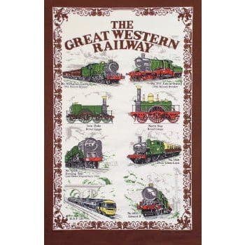 The Great Western Railway Tea Towel