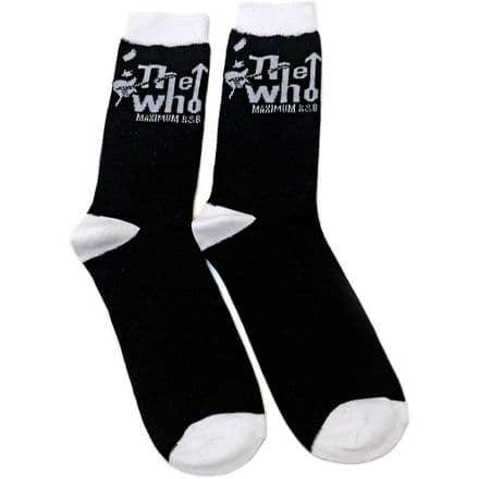 The Who Unisex Ankle Socks: Maximum R&B (UK Size 7 - 11)