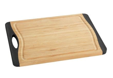 Wenko Anti-Slip Bamboo Cutting Board 33 x 23 cm
