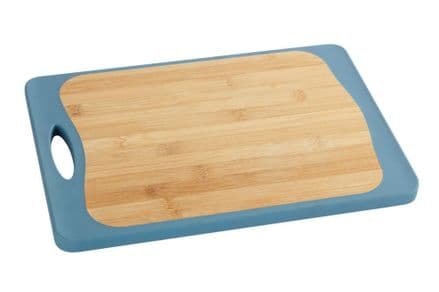 Wenko Kombi Double Sided Bamboo And Plastic Cutting Board 33 x 23 cm
