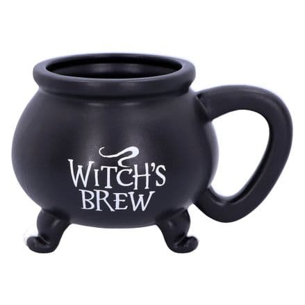 Witch's Brew Black Cauldron Mug