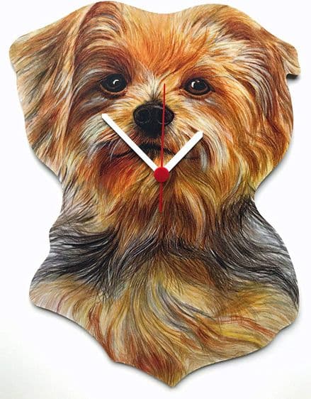 Yorkshire Terrier Wall Clock