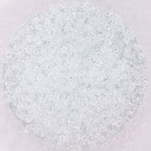 25g 2mm Glass Seed Beads – Crystal