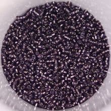 25g 2mm Glass Seed Beads – Dark Violet