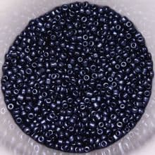 25g 2mm Glass Seed Beads – Shiny Black