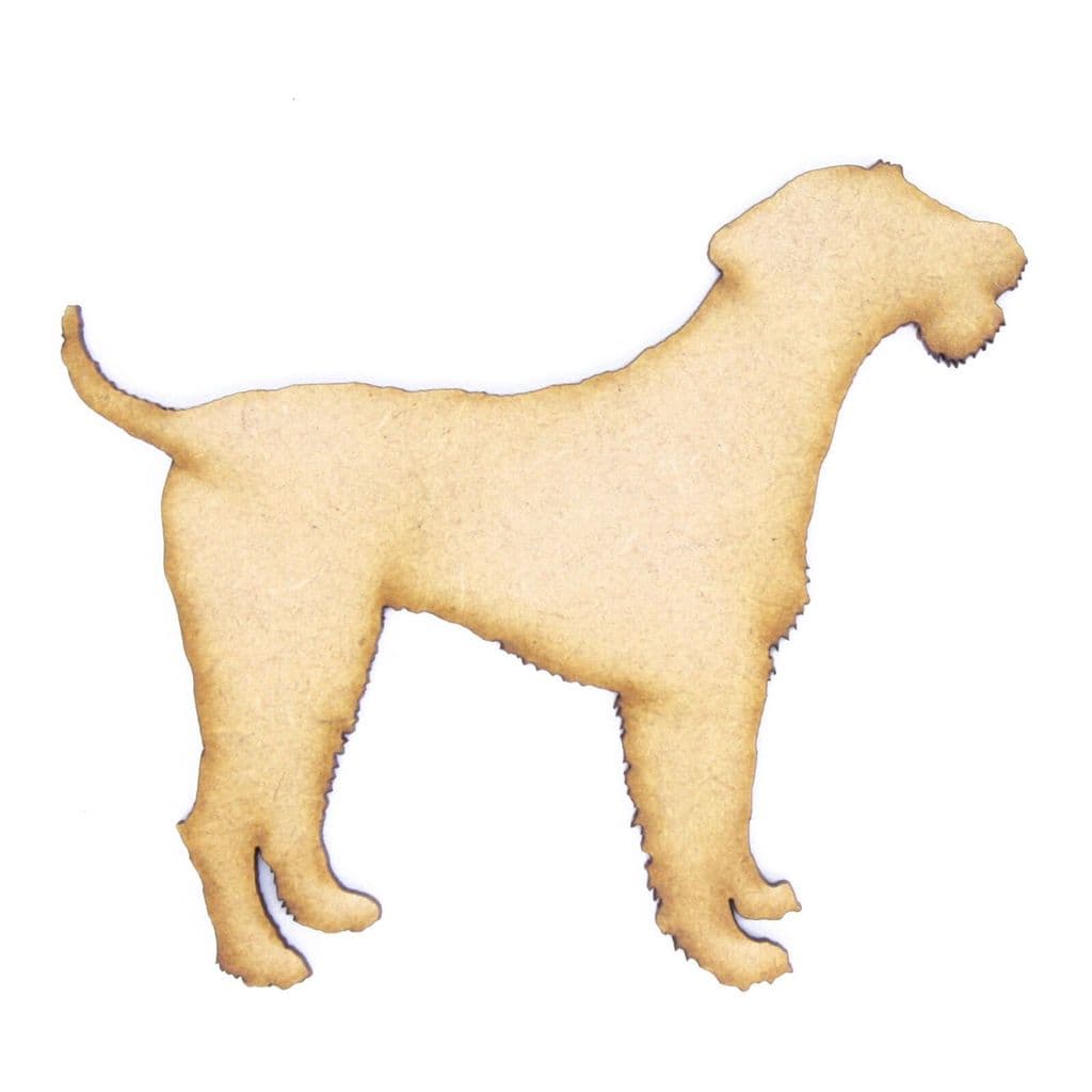 Australian Terrier Craft Blank Dog Shape Laser Cut from 3mm MDF Pyrography 