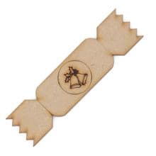 Christmas Cracker D3 Bells Craft Blank Laser Cut from 3mm MDF 5 to 80cm wide