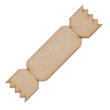 Christmas Cracker D3 Craft Blank Laser Cut from 3mm MDF 5 to 80cm wide