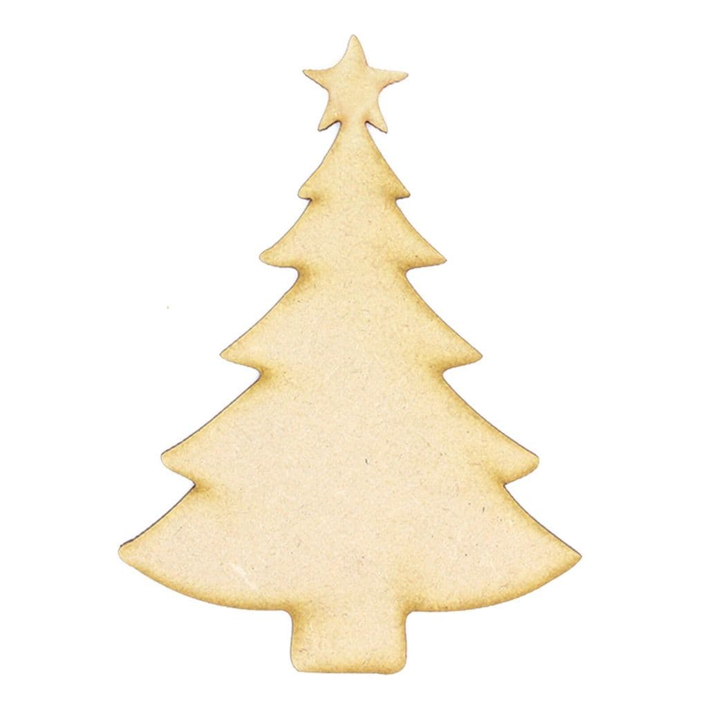 Craft Blanks Family Fun Shape for decorating Christmas Bell 3mm MDF 