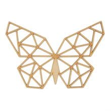 Geometric Butterfly Laser Cut from 2 or 3mm MDF 4cm to 10cm tall ideal for craft