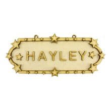 MDF Wood DIY Craft Shapes Room Door Wall YOUR NAME Sign Plaque – Stars